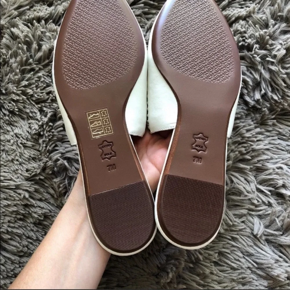 Tory Burch Sienna Woven Leather Pointy Toe Mules